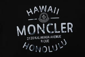 Moncler Hawaii Honolulu Vintage Logo T-Shirt Front view