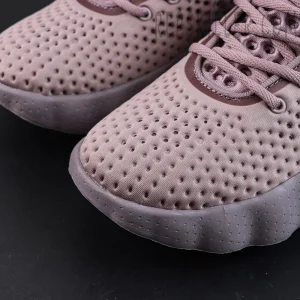 Nike Mind 002 “Light Violet Ore” toe detail with dense perforations for breathability