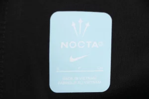 Nike x Nocta Tech Fleece Silicone Logo Sweatpants Black Brand label