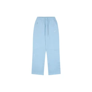 Nike x Nocta Tech Fleece Silicone Logo Sweatpants Blue Front view