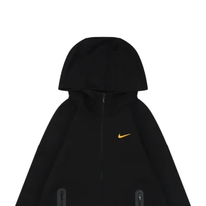 Nike x Nocta Tech Fleece Silicone Logo Zip Hoodie Black