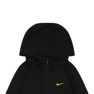 Nike x Nocta Tech Fleece Silicone Logo Zip Hoodie Black