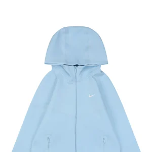 Nike x Nocta Tech Fleece Silicone Logo Zip Hoodie Blue
