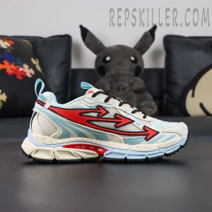 Off-White Be Right Back Arrow mesh sneakers1