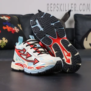 Off-White Be Right Back Arrow mesh sneakers3