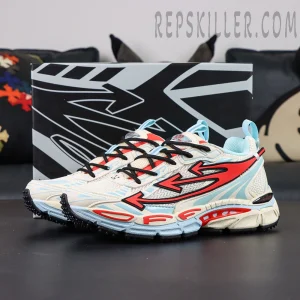 Off-White Be Right Back Arrow mesh sneakers