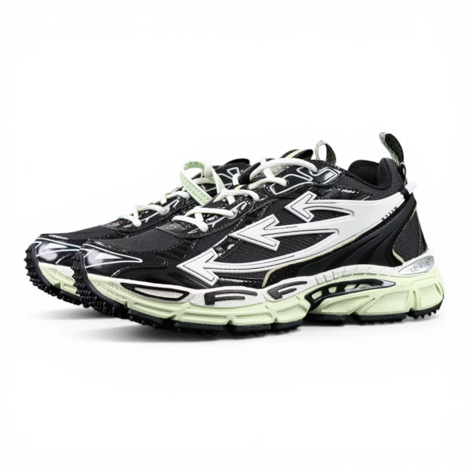 Off-White Be Right Back 'Black Lime'