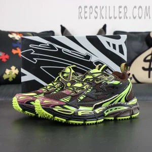 Off-White Be Right Back 'Chocolate Brown Green'