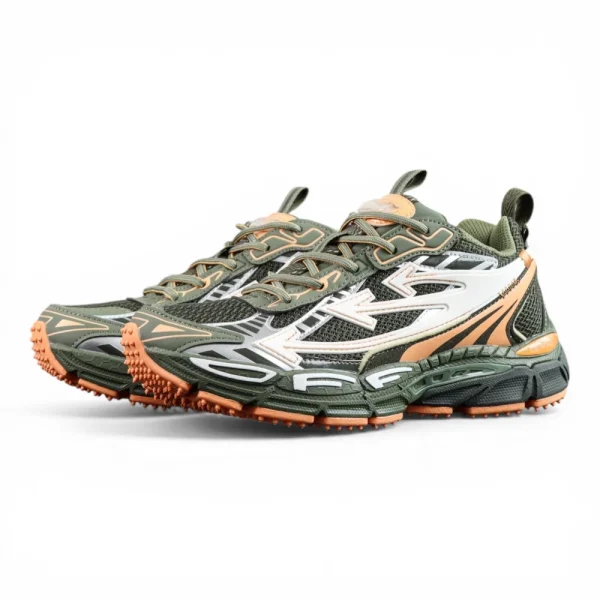 Off-White Be Right Back 'Military Green Peach'