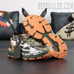 Off-White Be Right Back 'Military Green Peach'5