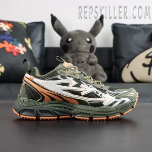 Off-White Be Right Back 'Military Green Peach'6