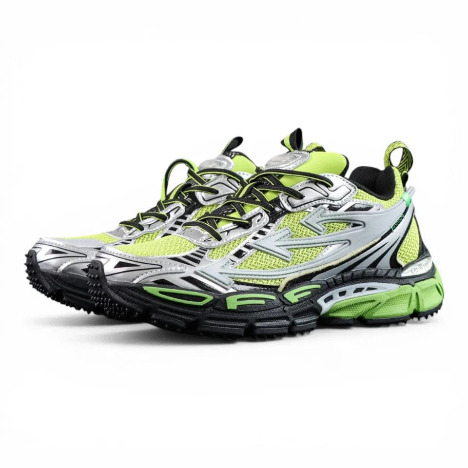 Off-White Be Right Back 'Silver Green Fluo'