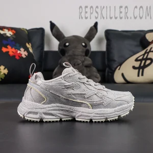 Off-White Be Right Back Sneakers Silver2