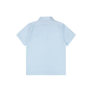 Ralph Lauren Linen Pony Logo T-Shirt Blue Back view