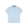 Ralph Lauren Linen Pony Logo T-Shirt (Blue/Navy)