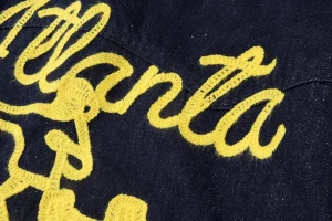 Sp5der Atlanta Downs Embroidered Dark Denim Jacket10