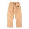 Sp5der Beige Sherpa Fleece Pants