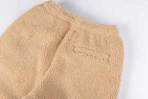 Sp5der Beige Sherpa Fleece Pants5