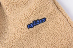Sp5der Beige Sherpa Fleece Pants6