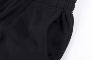 Sp5der Black Flame Logo Graphic Sweatpants2