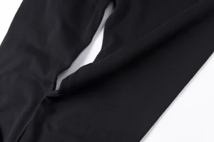 Sp5der Black Flame Logo Graphic Sweatpants5