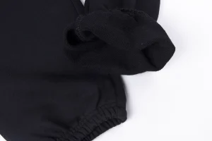 Sp5der Black Flame Logo Sweatpants10