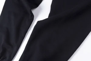 Sp5der Black Flame Logo Sweatpants2