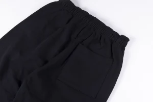 Sp5der Black Flame Logo Sweatpants3