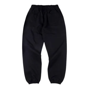 Sp5der Black Flame Logo Sweatpants Back view