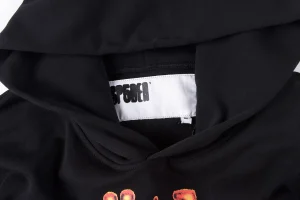 Sp5der Black Flame Web Graphic Hoodie2