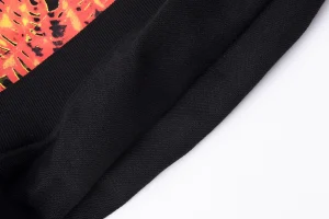 Sp5der Black Flame Web Graphic Hoodie4