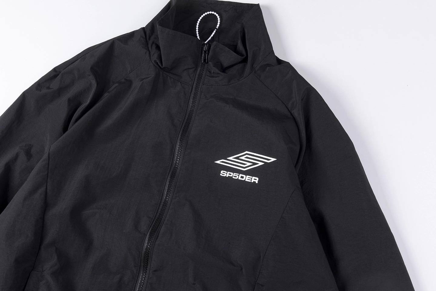 Sp5der Black Logo Zip-Up Track Jacket7