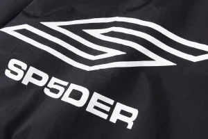 Sp5der Black Logo Zip-Up Track Jacket8
