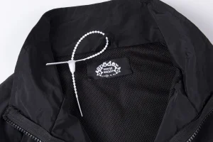 Sp5der Black Logo Zip-Up Track Jacket9