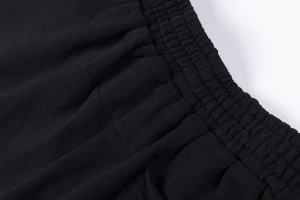 Sp5der Black Red Outline Graphic Sweat Shorts11