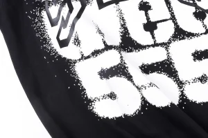 Sp5der Black SP5 555 Spray Graphic T-Shirt8