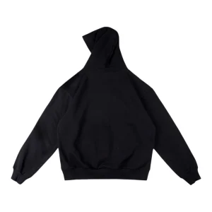 Sp5der Black Sleeve Logo Zip-Up Hoodie Back view