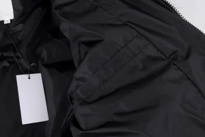 Sp5der Black Star Logo Puffer Jacket4