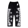 Sp5der Black Star Logo Sweatpants