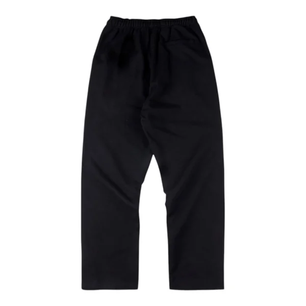 Sp5der Black Star Logo Sweatpants Back view