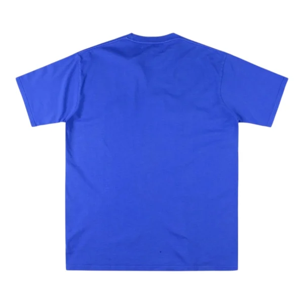 Sp5der Blue Red & Yellow Web Graphic T-Shirt Back view