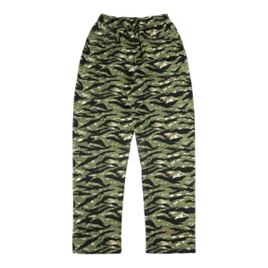 Sp5der Green Camo Logo Straight-Leg Pants Back view