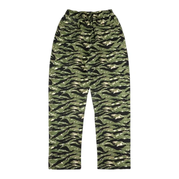 Sp5der Green Camo Logo Straight-Leg Pants Back view