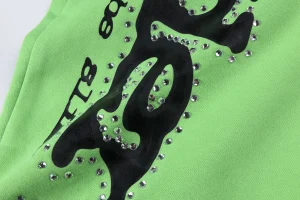 Sp5der Green Graphic Sweatpants5
