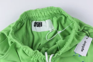 Sp5der Green Graphic Sweatpants7