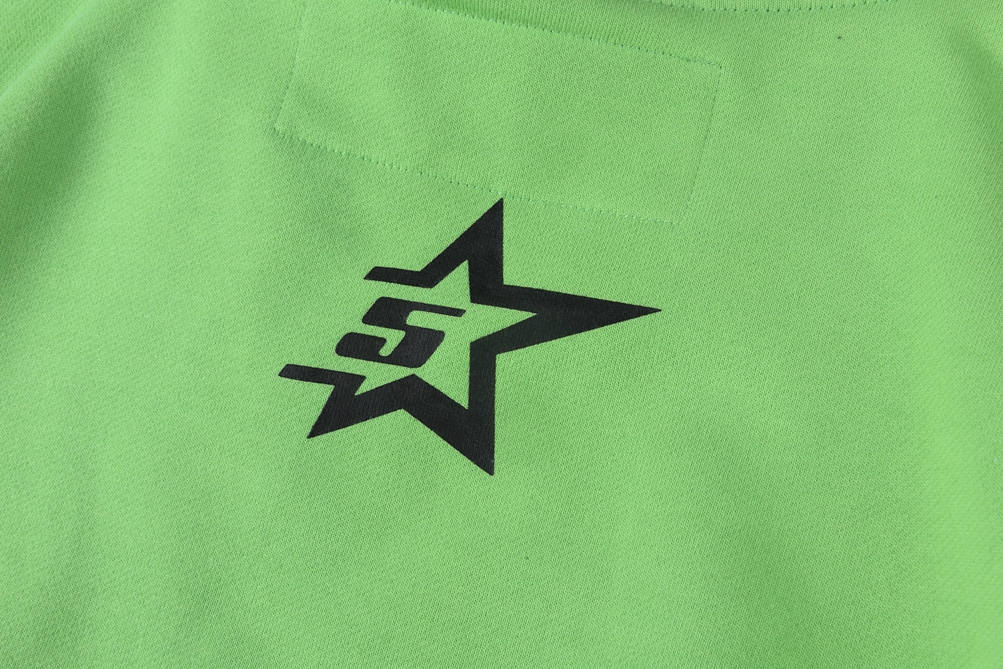 Sp5der Green Web Graphic Hoodie1