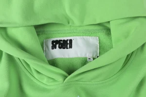 Sp5der Green Web Graphic Hoodie3