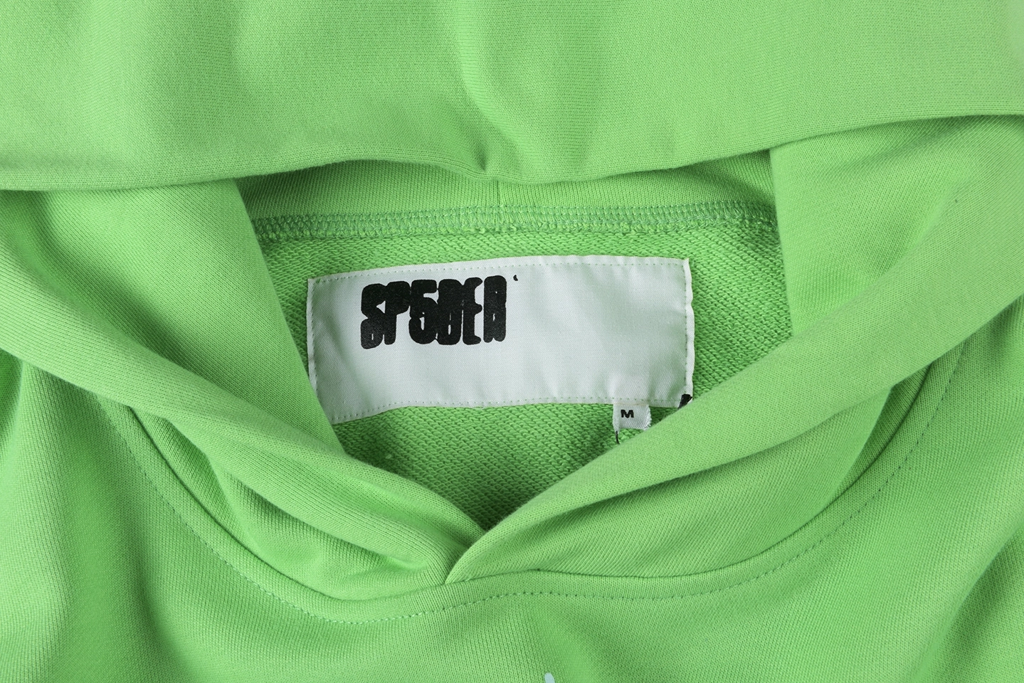 Sp5der Green Web Graphic Hoodie3