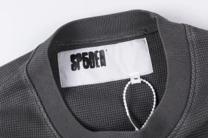 Sp5der Grey Red Spider Web Graphic Shirt6