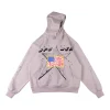 Sp5der Grey Star Graphic Hoodie